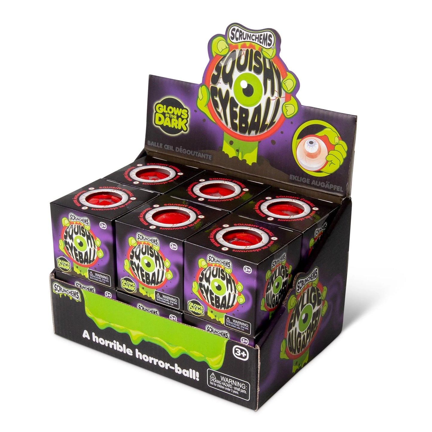 Scrunchems Squishy Eyeball Halloween Spooky Sensory Toy