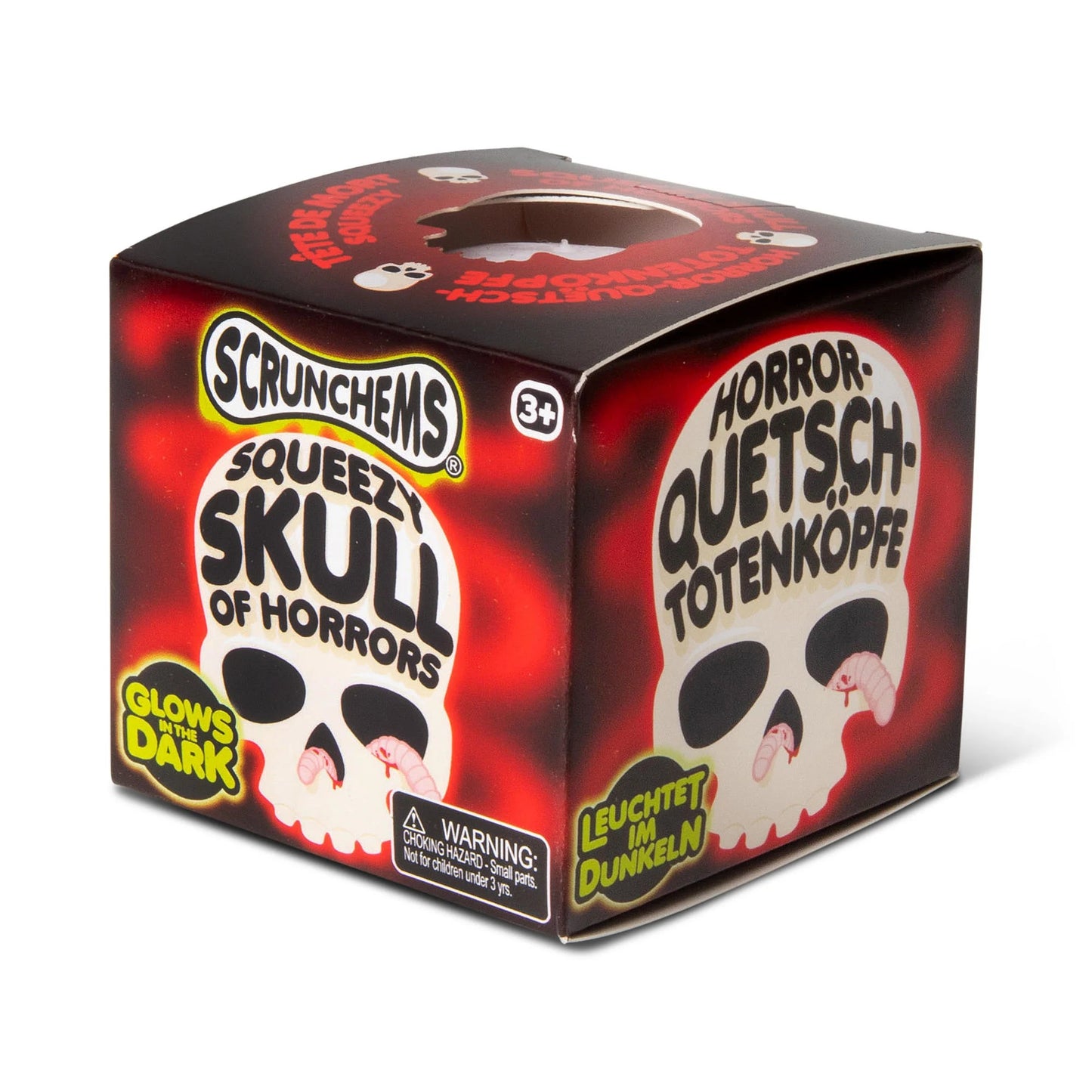 Scrunchems Squeezy Skull of Horrors - Squishy Spooky Halloween Sensory Toy