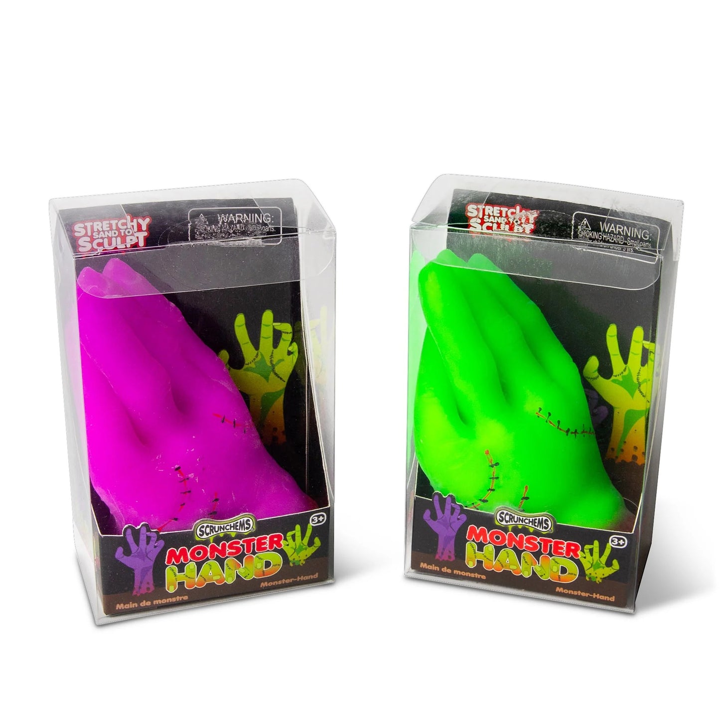 Scrunchems Monster Hand - Stretchy, Squishy, Sand Filled Halloween Sensory Toy