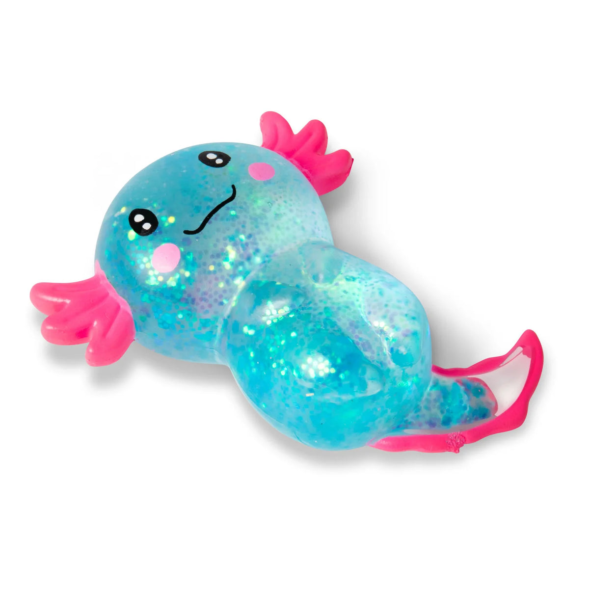 Scrunchems Sugar Axolotl Squishy Fidget Sensory Toy – Soft Squeeze Stress Relief
