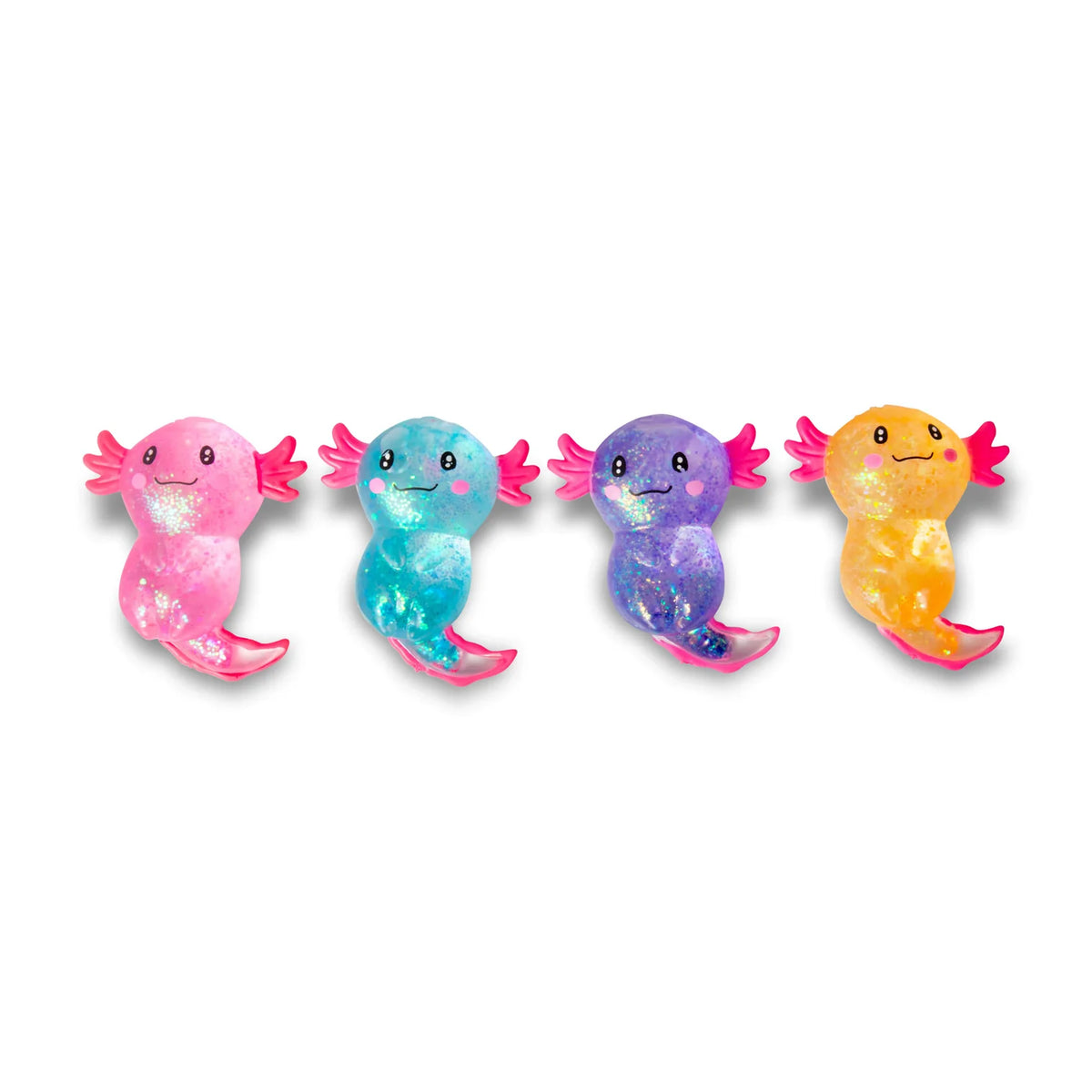 Scrunchems Sugar Axolotl Squishy Fidget Sensory Toy – Soft Squeeze Stress Relief