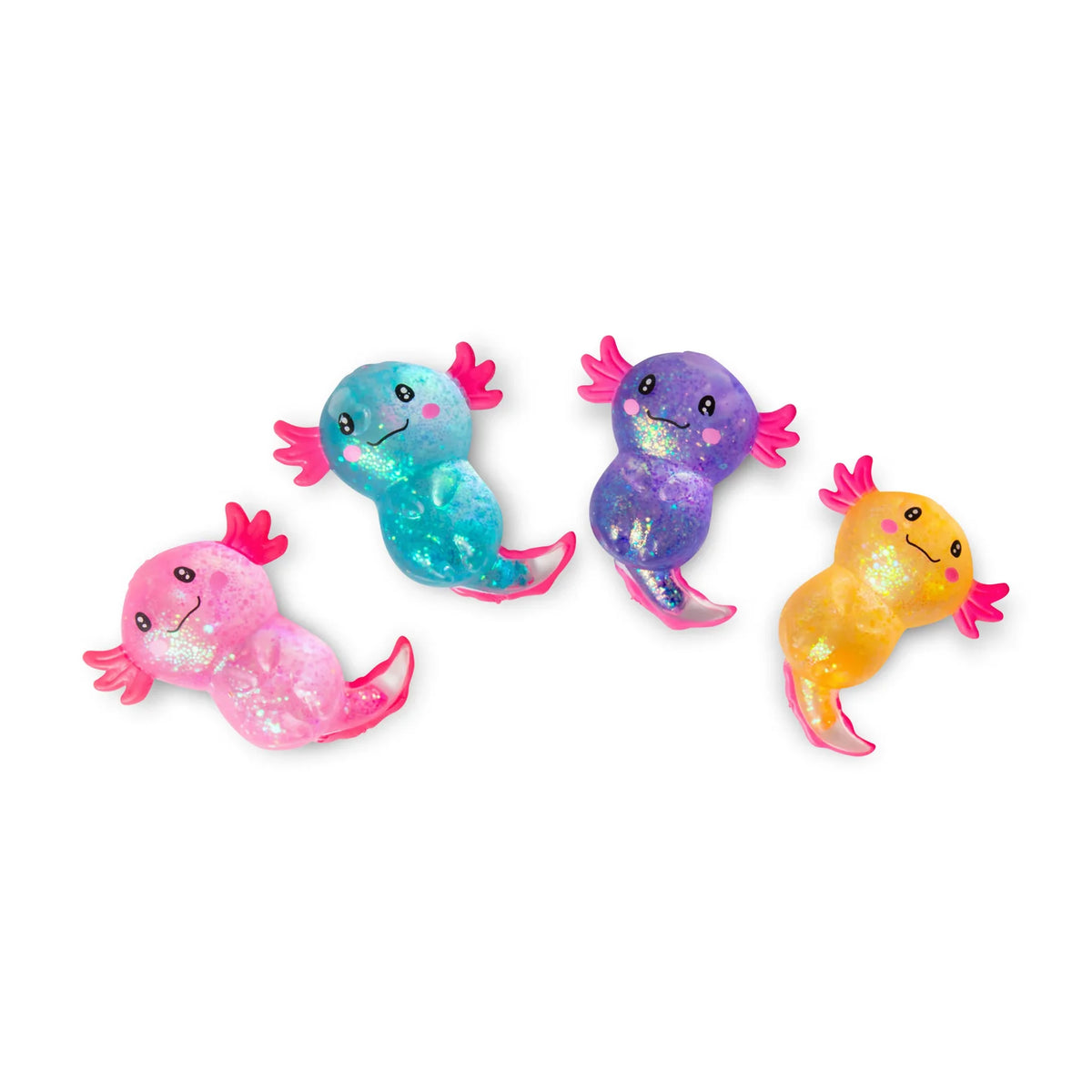 Scrunchems Sugar Axolotl Squishy Fidget Sensory Toy – Soft Squeeze Stress Relief