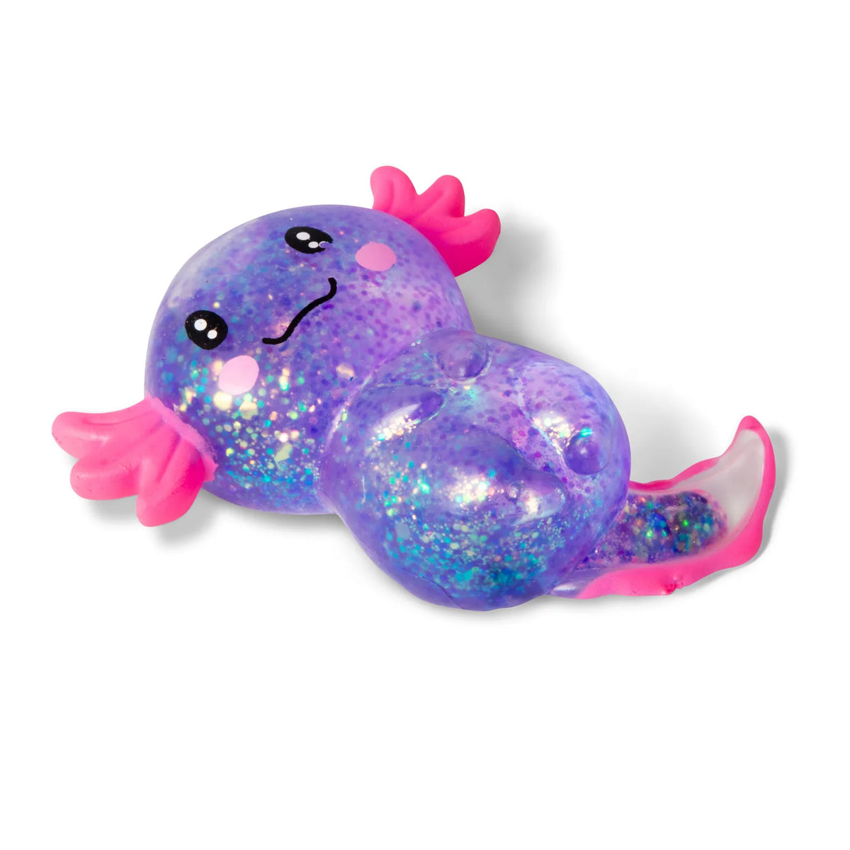Scrunchems Sugar Axolotl Squishy Fidget Sensory Toy – Soft Squeeze Stress Relief