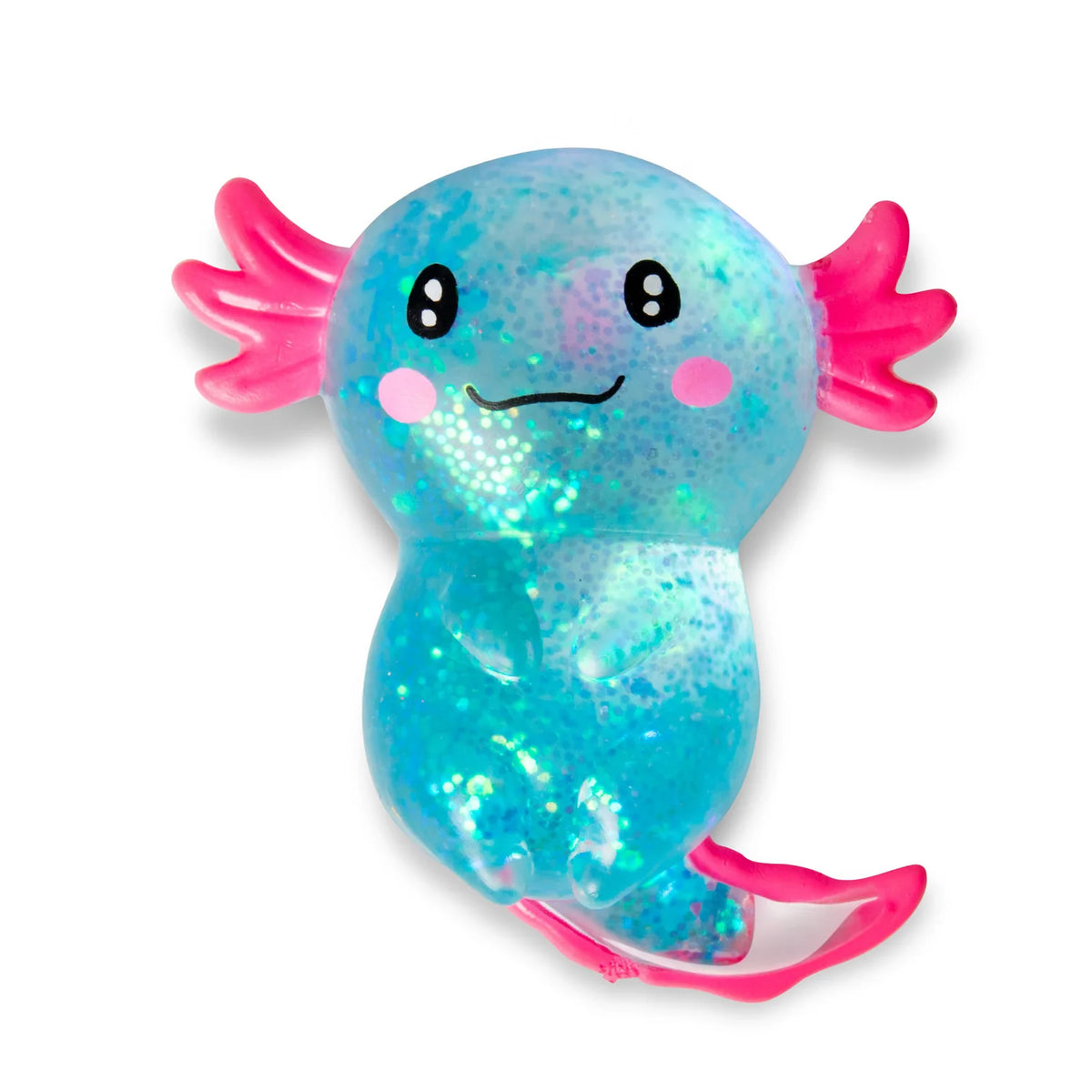 Scrunchems Sugar Axolotl Squishy Fidget Sensory Toy – Soft Squeeze Stress Relief