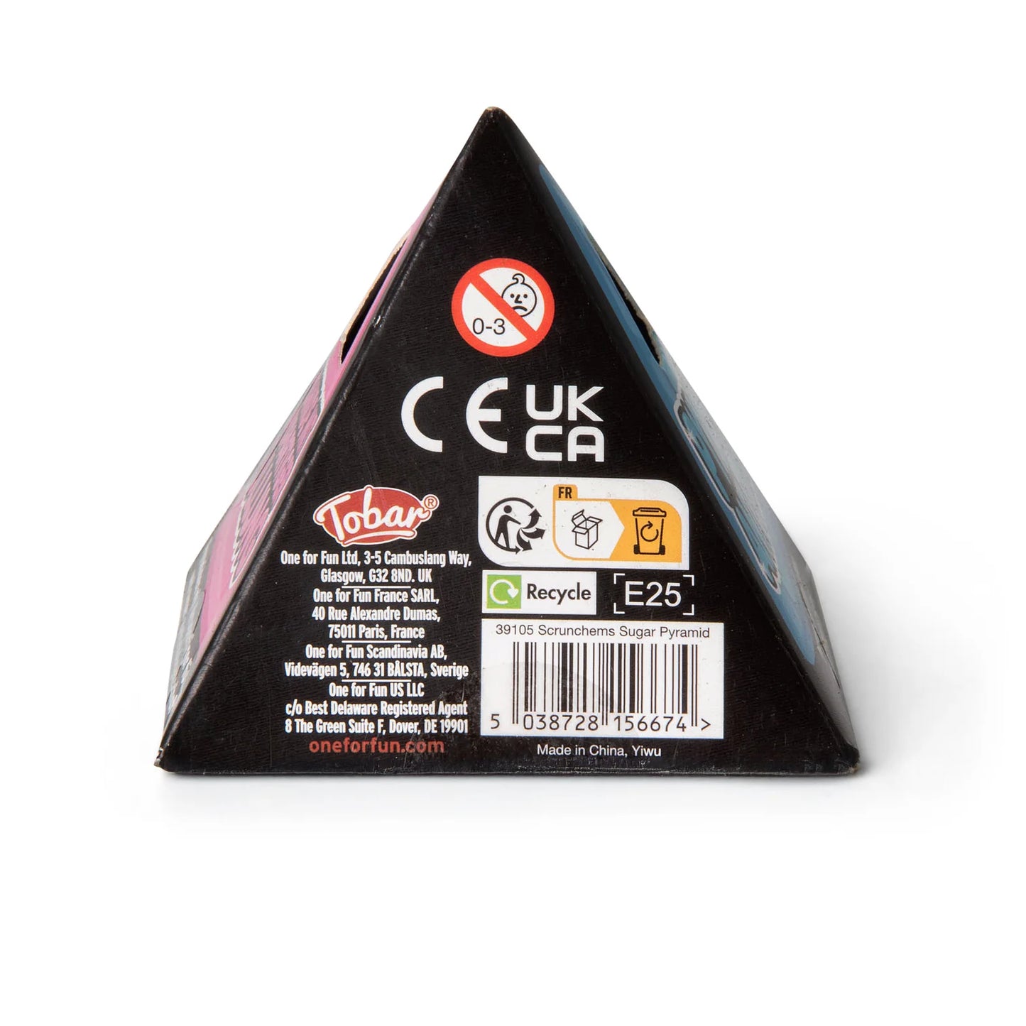 Scrunchems Sugar Pyramid Sensory Fidget Toy