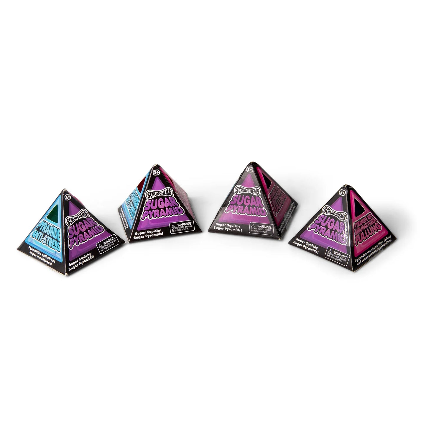 Scrunchems Sugar Pyramid Sensory Fidget Toy