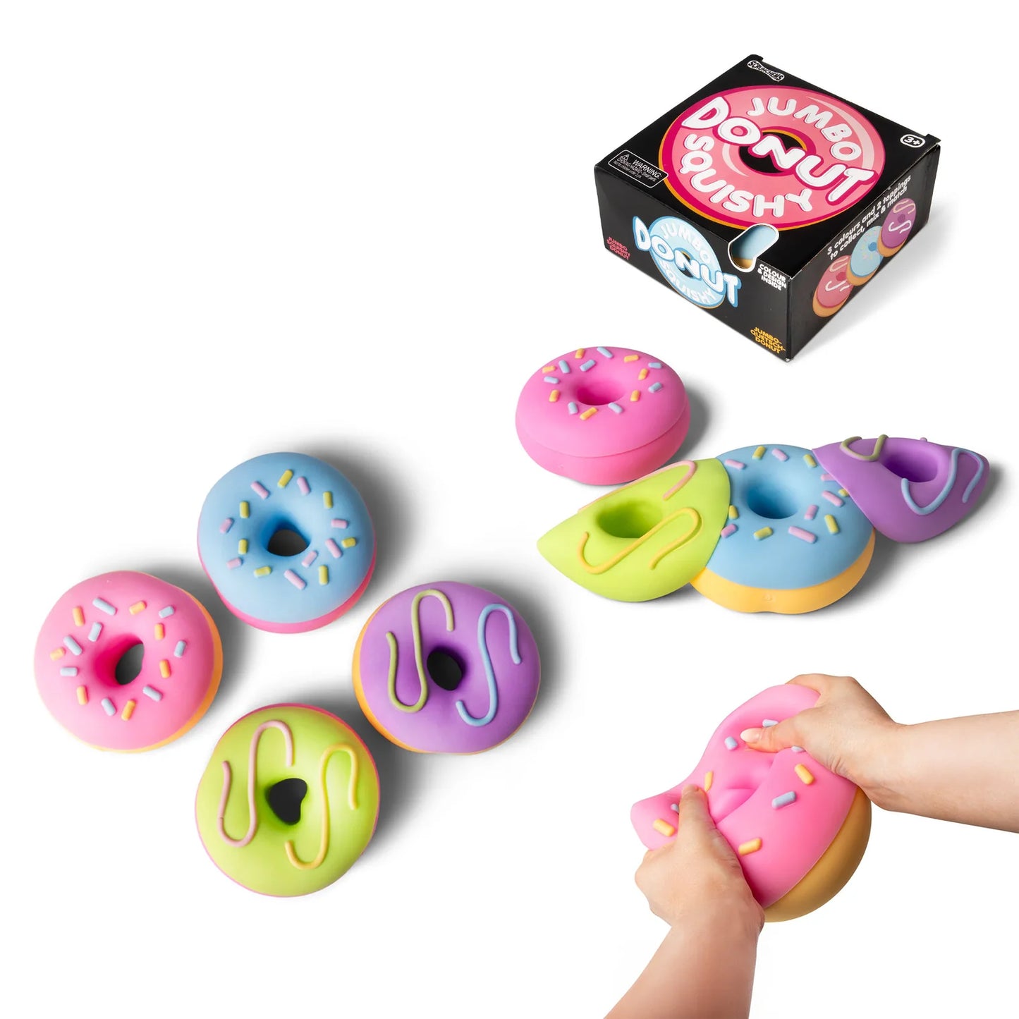 Scrunchems Donut Squishy Sensory Toy