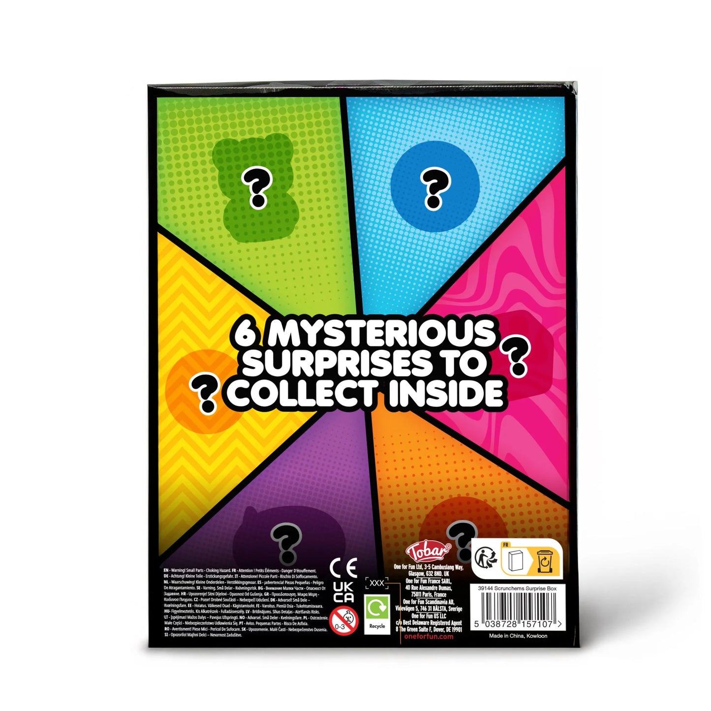 Scrunchems Mystery Squishy Surprise Box - 6 Sensory Surprises