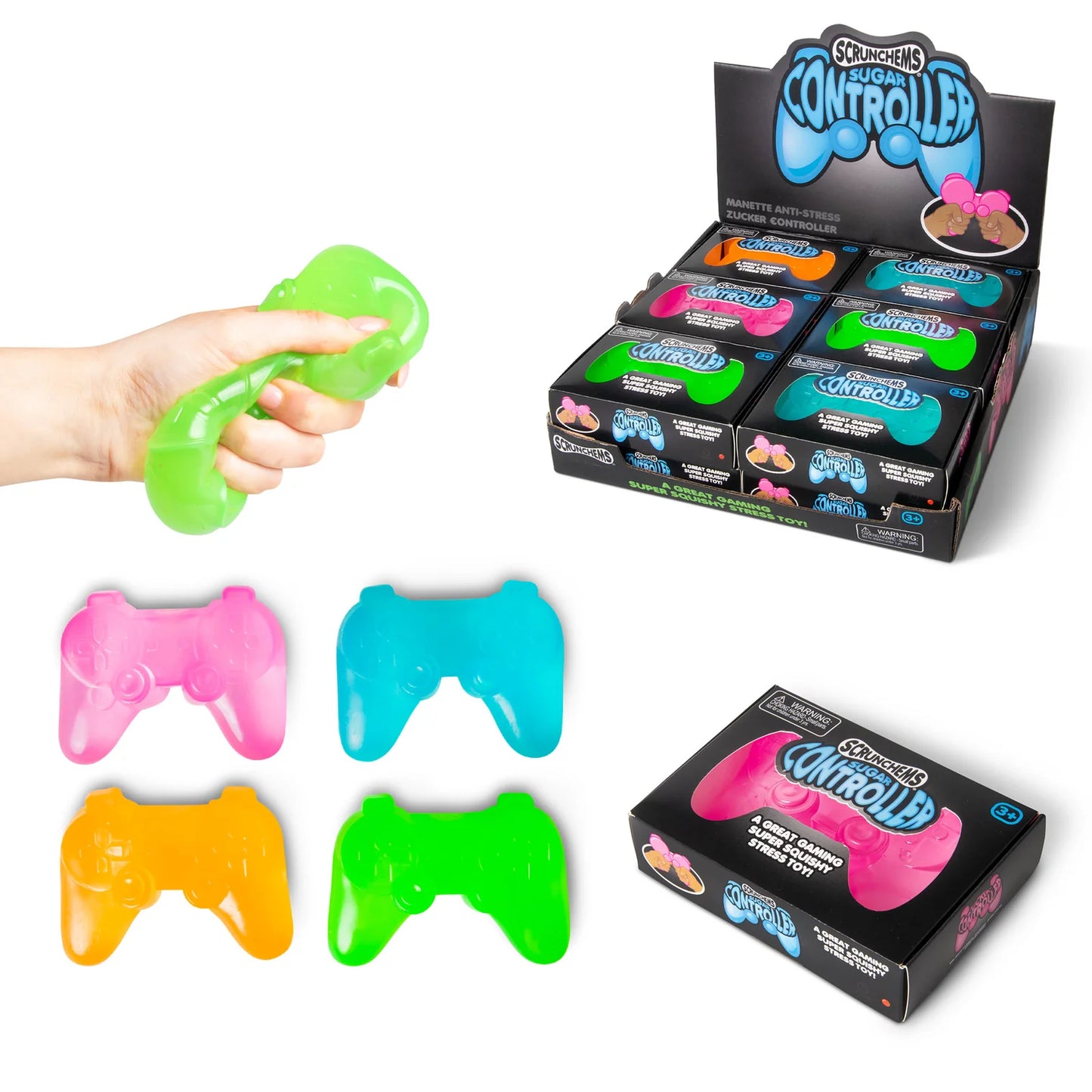 Scrunchems Sugar Controller Squishy Sensory Toy