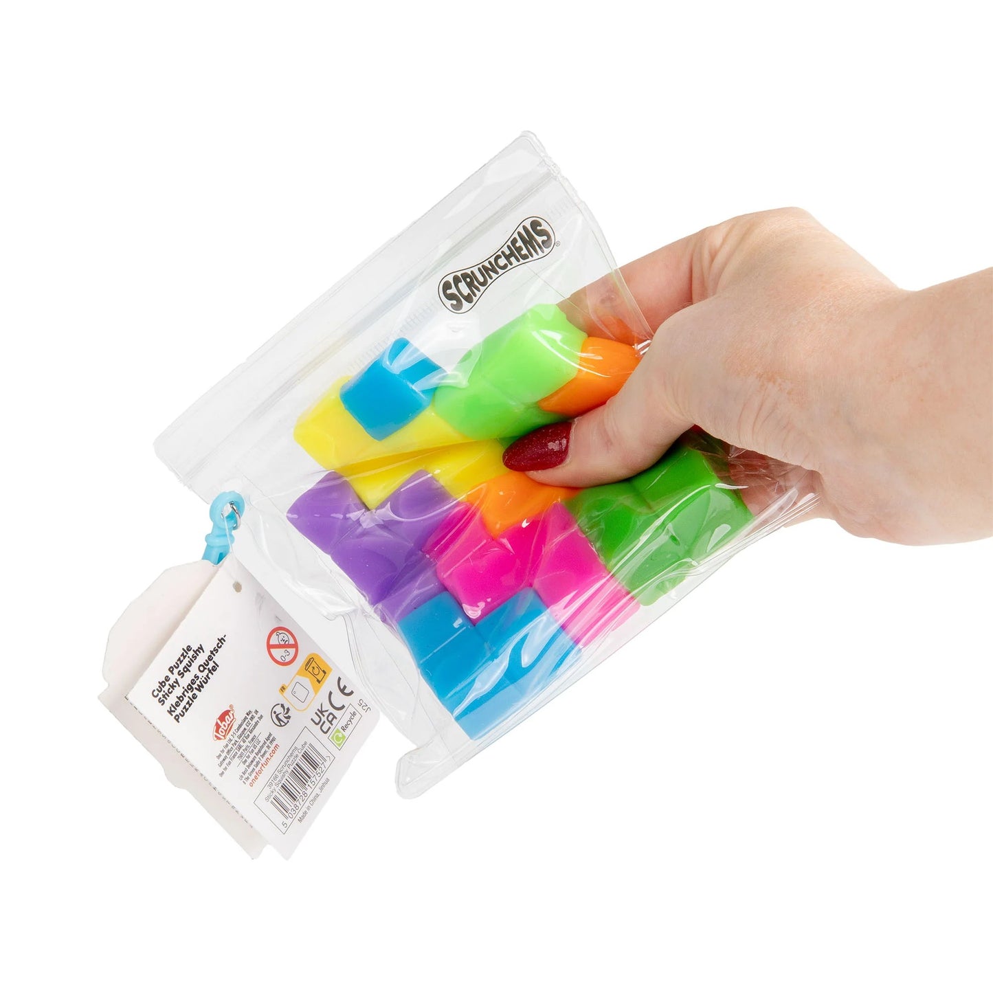 Scrunchems Sticky Taba Squishy Puzzle Cube