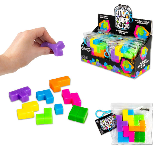 Scrunchems Sticky Taba Squishy Puzzle Cube