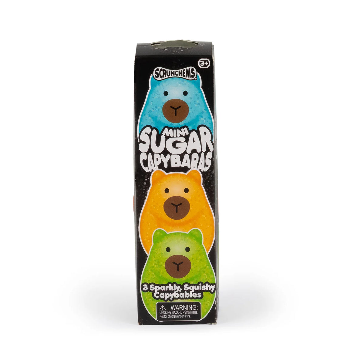 Scrunchems Mini Sugar Capybaras 3PK – Squishy Gel Fidget Sensory Toys