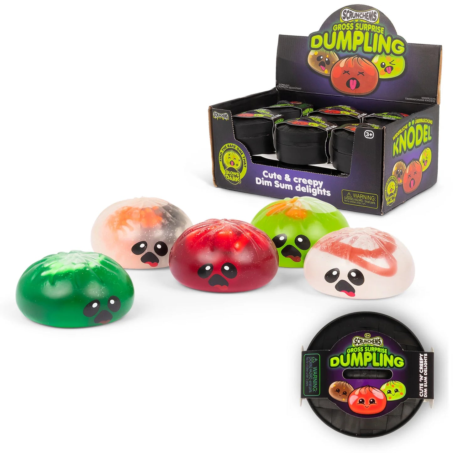 Scrunchems Gross Surprise Dumpling Sensory Toy