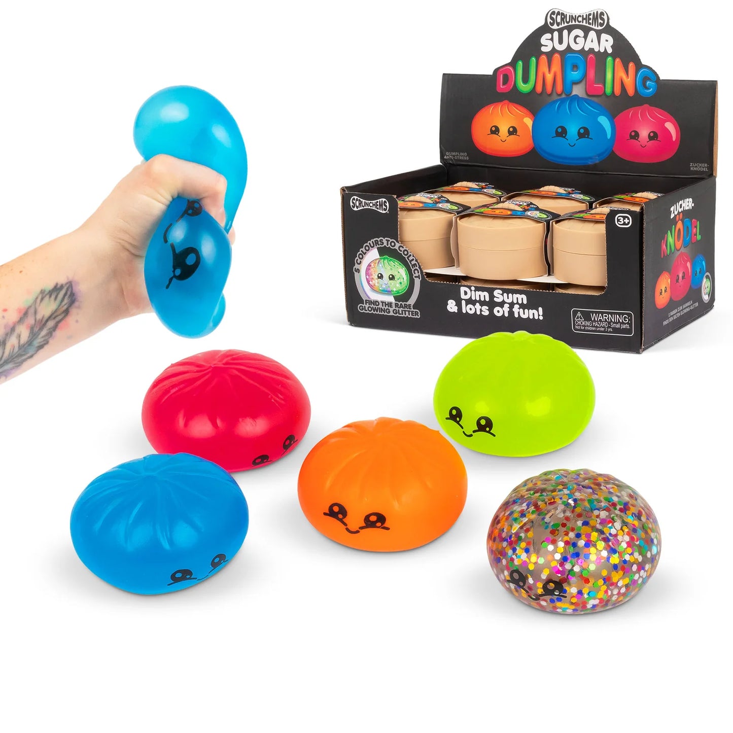 Scrunchems Sugar Dumpling Sensory Toy