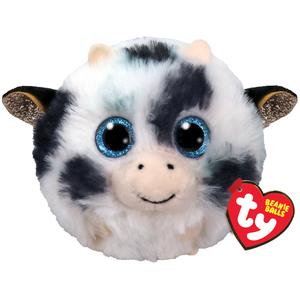 TY Beanie Balls Soft Toys - Puff Weighted Plush Balls with Glitter Eyes and Sparkle Accents