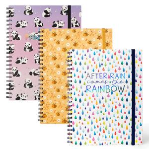 Legami A4 3 in 1 Spiral Notebook - 204 Detachable Pages with Lined, Squared and Dotted Pages - FSC Certified