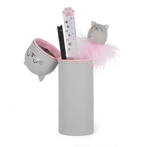 Legami Kawaii 2-in-1 Soft Silicone Pencil Case