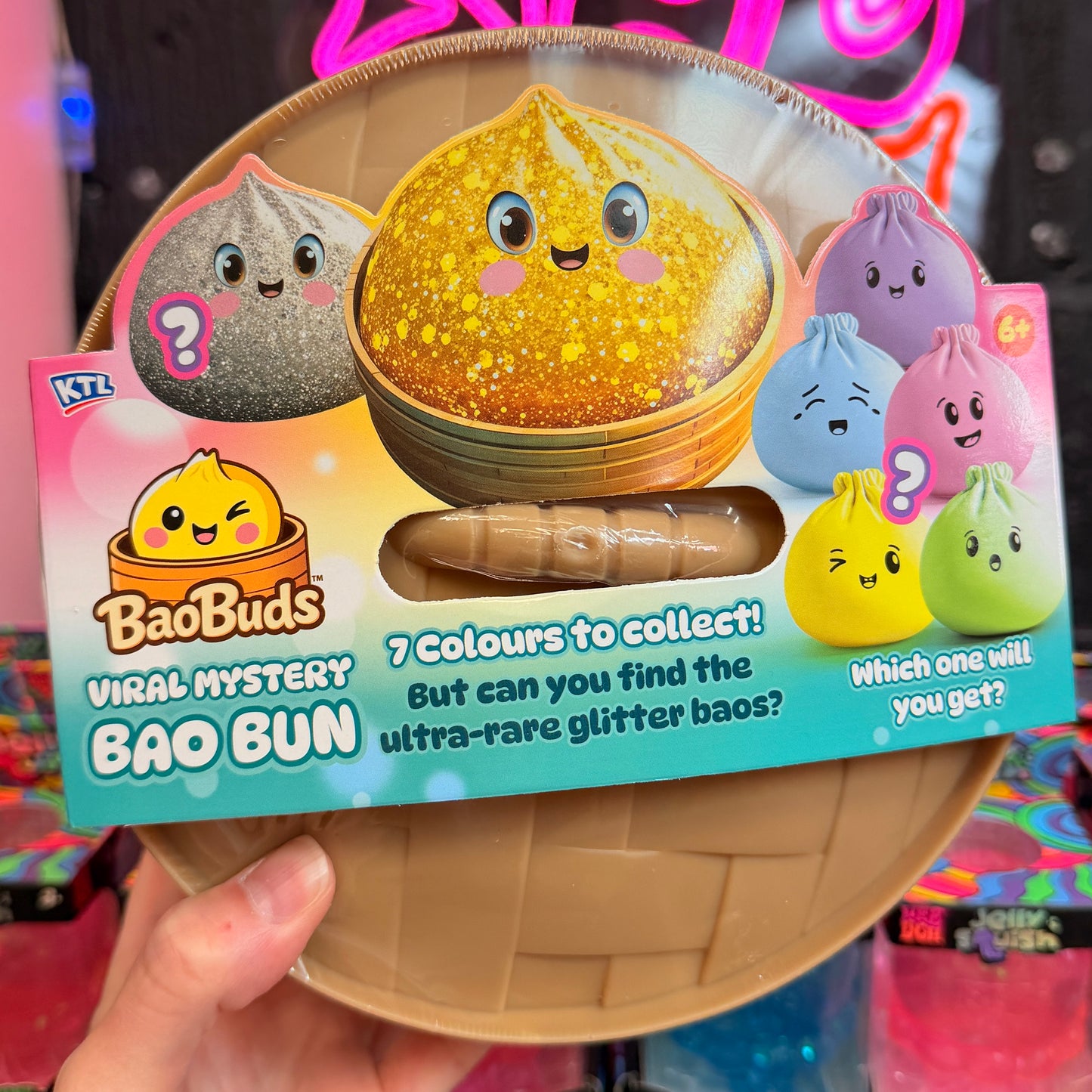 KTL Viral Jumbo Mystery Squishy Dumpling Bao Bun – Sensory Fidget Toy