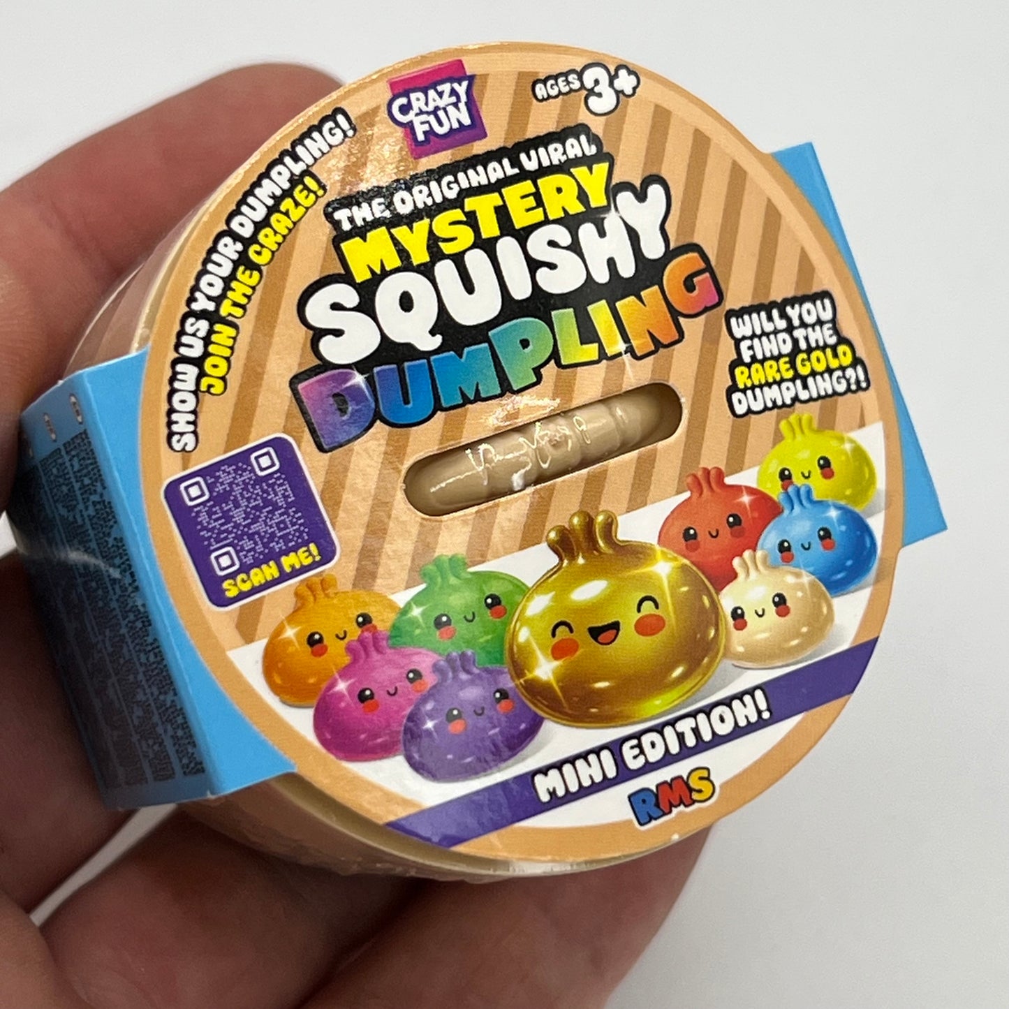 RMS The Original Viral Mystery Squishy Dumpling (Starlight, Holographic, Galaxy)