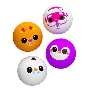 Needoh Squishmas Squishkins - Christmas Themed Sensory Fidget Toy for Stress Relief