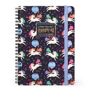 Legami A4 Lined Notebooks with STICKERS - Tarot, Red Panda or Unicorn Theme