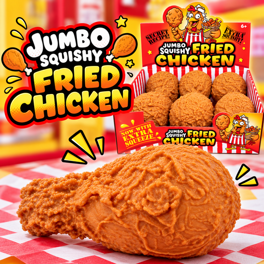 KTL Jumbo Squishy Fried Chicken Drumstick – Giant Food Squishy