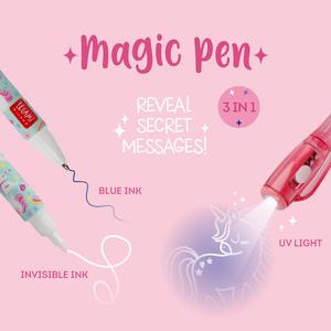 Legami Invisible Ink Magic Pen - Space or Unicorn Themed