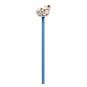 Cute Kitty Cat HB Pencil & Eraser Topper Set
