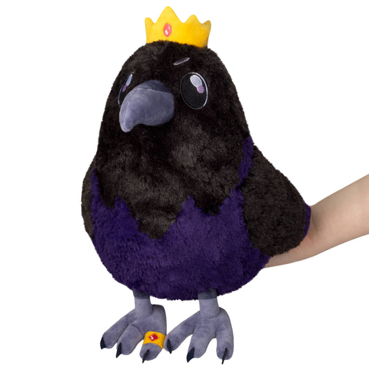 Squishable King Raven Plush Soft Toy Mini Size 25cm