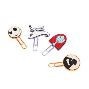 Disney Nightmare Before Christmas Paper Clips With Rubber Toppers
