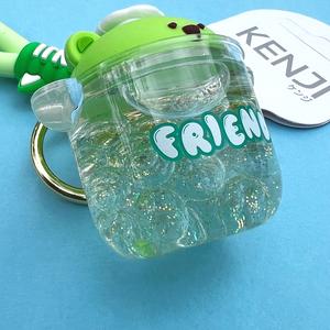 Kenji Mima Tumbler Friend Kawaii Keyring Keychain With Wristband - Collect Them All!