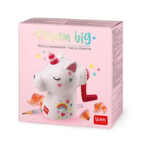 Legami Unicorn Desktop Pencil Sharpener - Dream Big