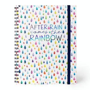 Legami A4 3 in 1 Spiral Notebook - 204 Detachable Pages with Lined, Squared and Dotted Pages - FSC Certified