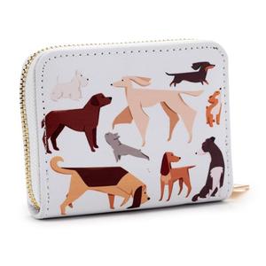 Dog Zip Around Small Wallet Coin Purse