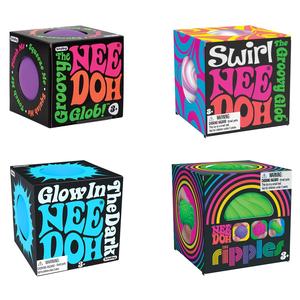 Needoh Teenie Singles Soft Squishy Fidget Toy For ADHD, Autism, Stress & Anxiety - Colour Varies