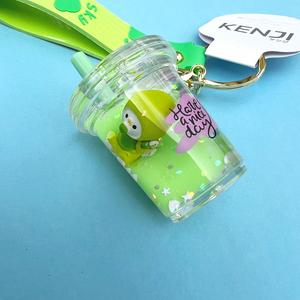 Kenji Bubble Tea Sensory Kawaii Keyring - Liquid-filled Stimulating Charm Keychain