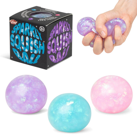 Scrunchems Sparkly Squish Ball Sensory Fidget Toy