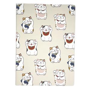 Kenji Ginza B5 Lined Large Notebook - Lucky Cat or Shiba Inu