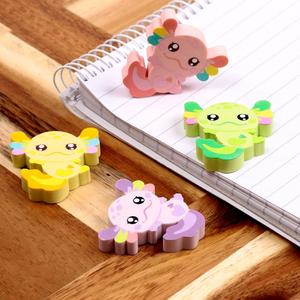 Axolotl Stationery Set - 2 Piece Eraser Set