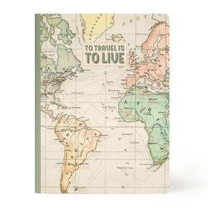 Legami Large Lined Notebook - B5 Sheet - 100 Lined Pages - FSC Certified Paper