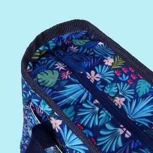 Legami Large Insulated Washable Floral Zip Up Lunch Bag