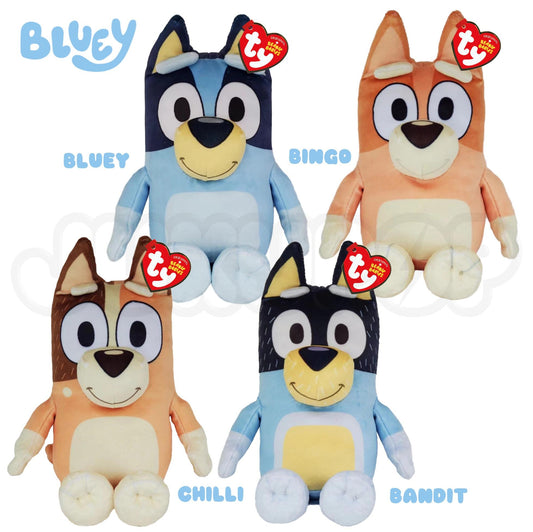 TY Bluey Plush Soft Toy - Cute Stuffed Toy for Kids - Beanie Babies