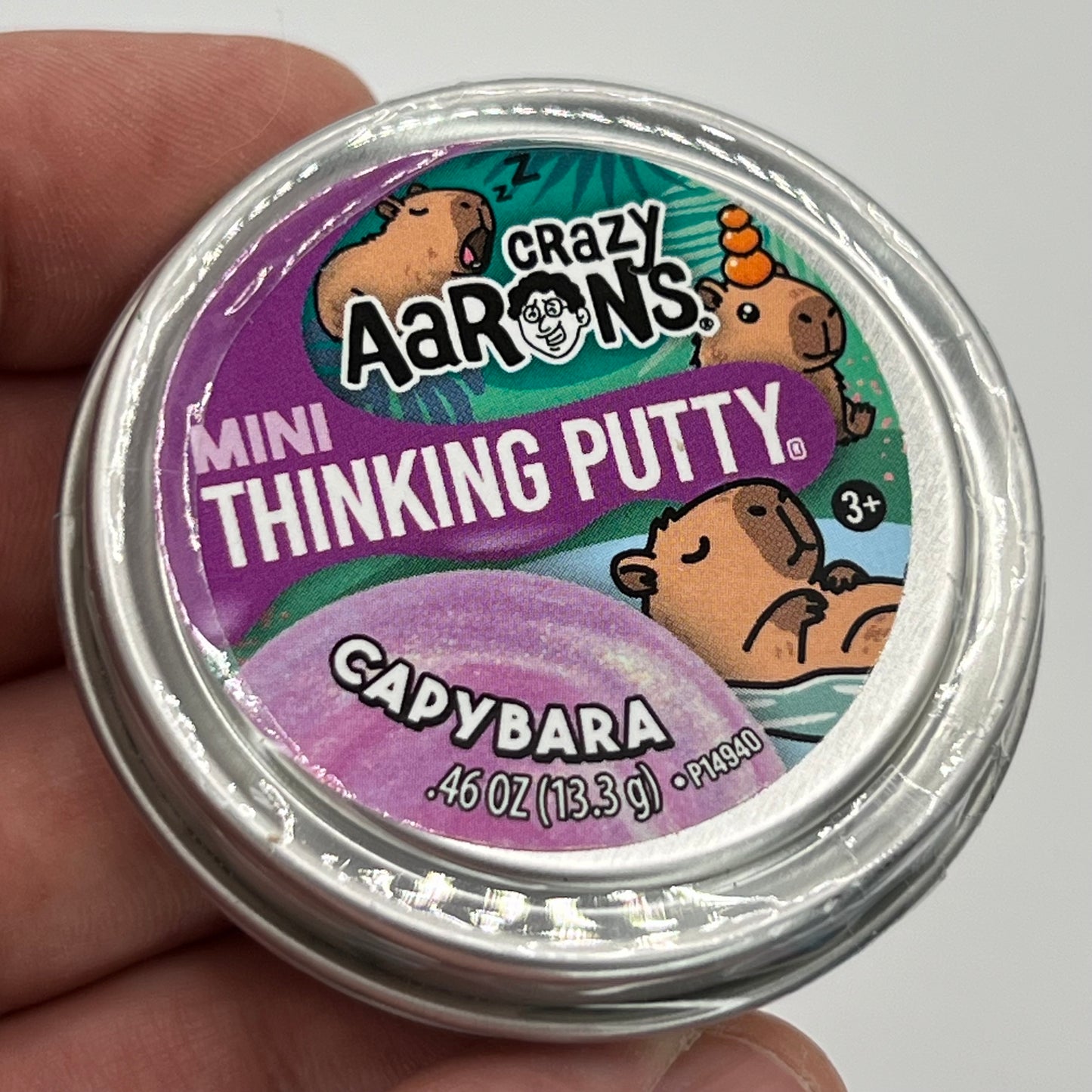 Crazy Aaron’s Thinking Putty Mini Tins 13.3g - Sensory Fidget Toy For Stress, Anxiety, Autism, ADHD