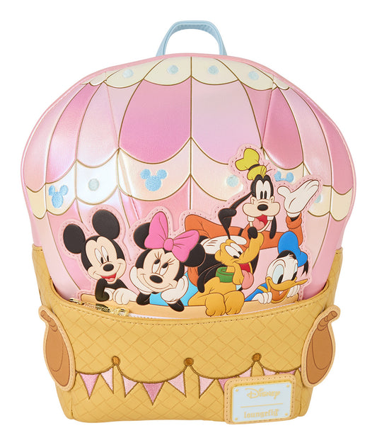 Loungefly - Mickey Hot Air Balloon Mini Backpack