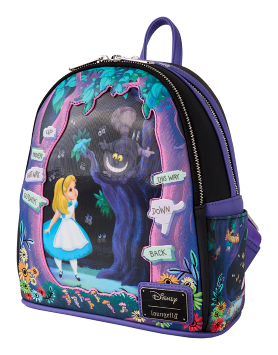 Loungefly Alice in Wonderland Lenticular Mini Backpack