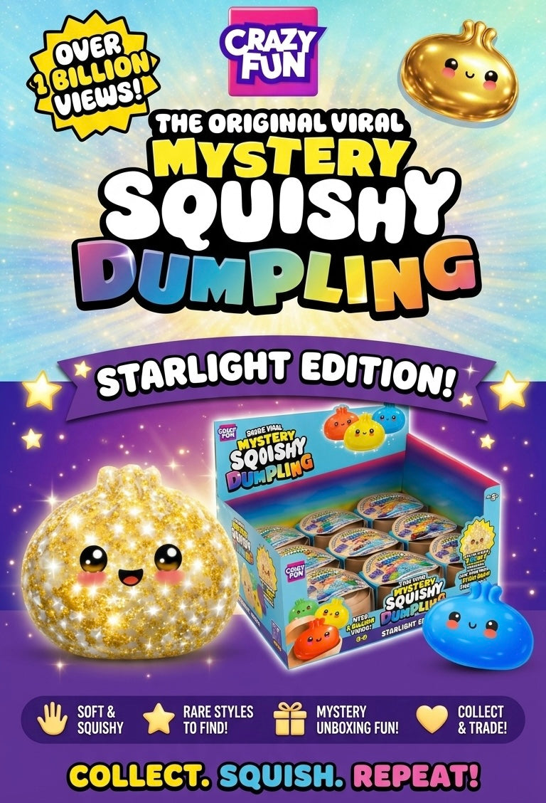 RMS The Original Viral Mystery Squishy Dumpling - Starlight Edition