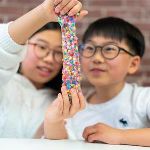 Crazy Aarons Thinking Putty 90g - Hide Inside: Find the Hidden Pieces - Mixed Emotions, Party Animals & Sweet Surprise