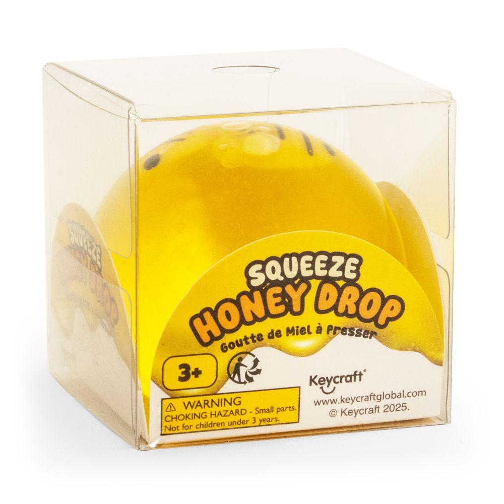 Bee Honey Sugar Ball Squishy Fidget Toy – Sensory Stress Relief Toy for Kids & Adults