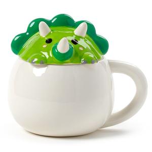 Adoramals Lid Ceramic Lidded Animal Mug Cute Cup