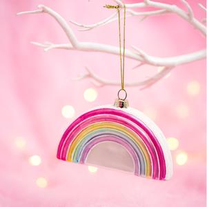 Sass & Belle Cute Colourful Bauble Christmas Decoration